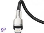 کابل لایتنینگ به Type C فست شارژ بیسوس Baseus Cafule Metal PD CATLJK-B01 طول 2 متر توان 20 وات - تصویر 3