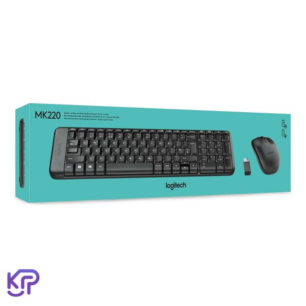 موس و کیبورد بی سیم Logitech MK220