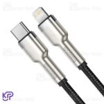 کابل لایتنینگ به Type C فست شارژ بیسوس Baseus Cafule Metal PD CATLJK-B01 طول 2 متر توان 20 وات