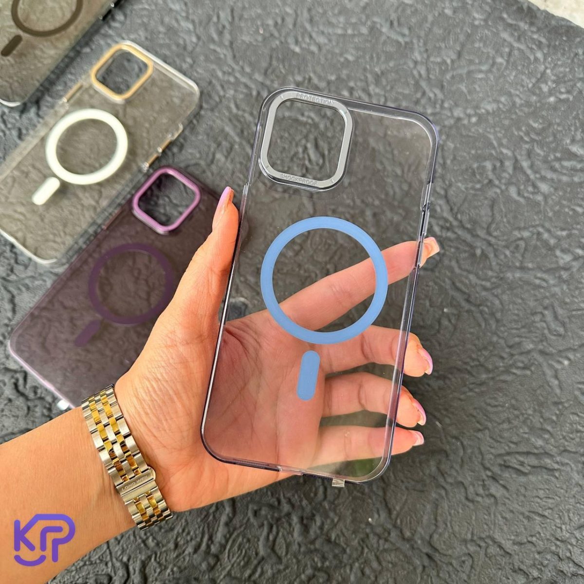 قاب مگ سیف دار iphone 14 pro max برند rock+ - تصویر 10