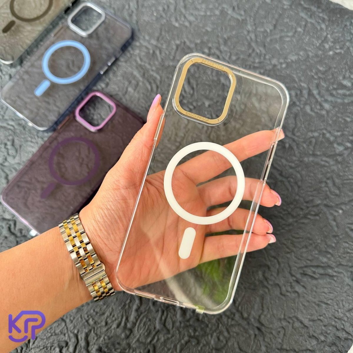 قاب مگ سیف دار iphone 14 pro max برند rock+ - تصویر 8