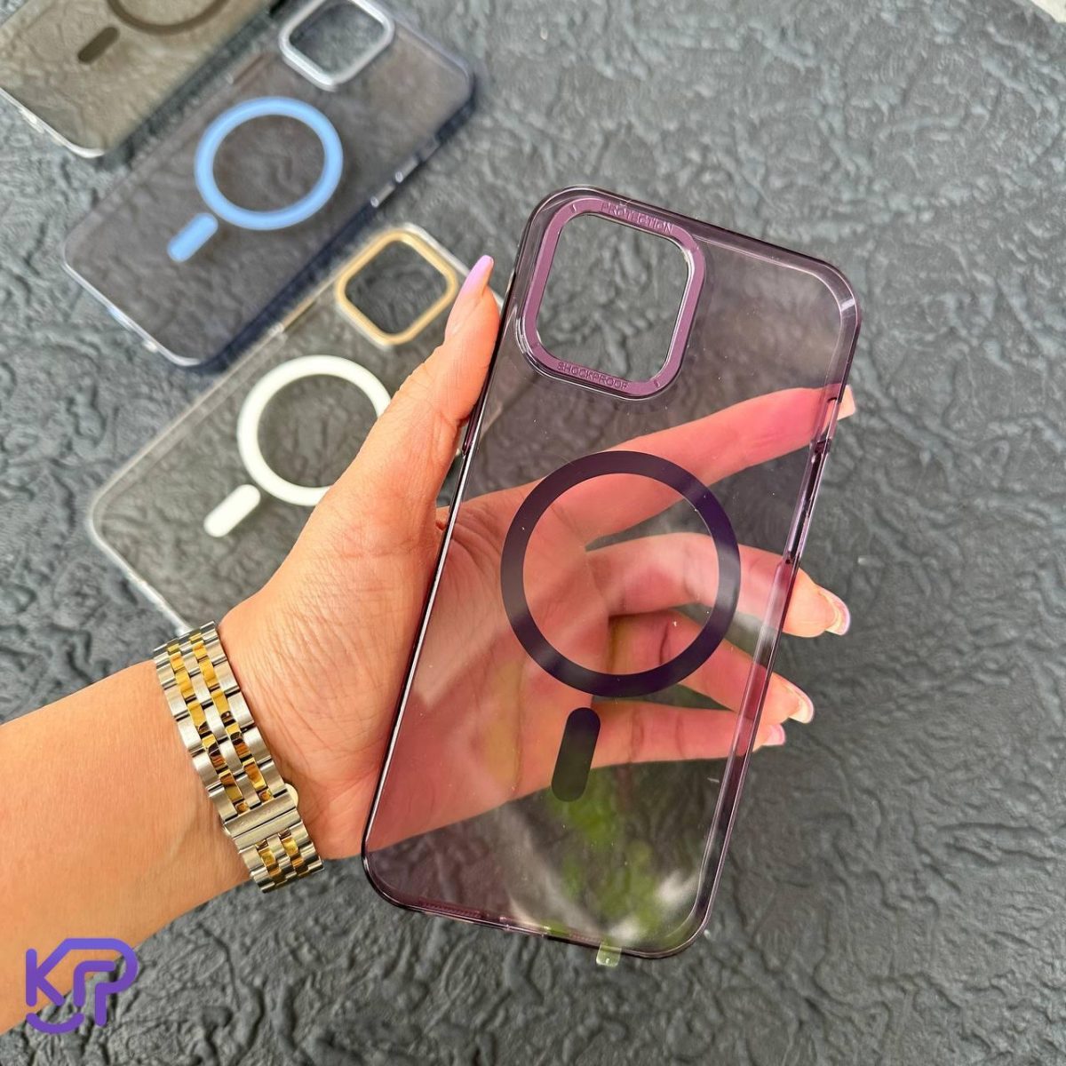 قاب مگ سیف دار iphone 14 pro max برند rock+ - تصویر 7