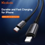 کابل تبدیل USB-C به لایتنینگ مک دودو مدل CA-2851 طول 1.8 متر - گارانتی 6 ماهه - تصویر 3